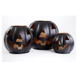 Pre-Lit Jack-O-Lanterns