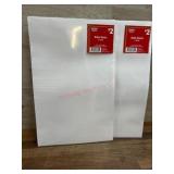 2- Packs of 2 count robe boxes