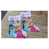 2- Disney Princess stockings