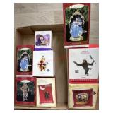 8- Hallmark Movie Character ornaments