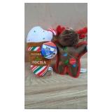 2- Christmas dog toys