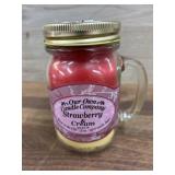 Strawberry and Cream jar candle