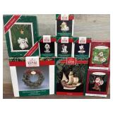 9 keepsake ornaments including little frosty &