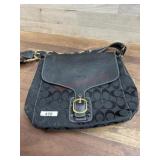 Black Coach hand bag