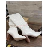 Ladies size 9.5 Over the knee suede boots