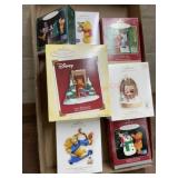 7 Hallmark ornaments. Winnie the Pooh and more
