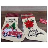 2 Christmas Stockings