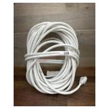 White extension cord