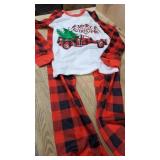 Size 10T Merry Christmas pajamas