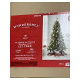 NEW Wondershop 7 ft. Glittered pre lit Douglas