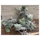 6 Foot pine cone garland