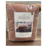 Threshold King Space dyed cotton comforter set