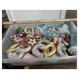 Tote of candy shop ornaments