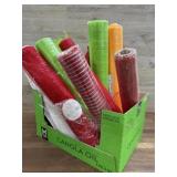 Box of crafting wreath mesh