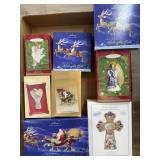8 ornaments including angel of serenity &