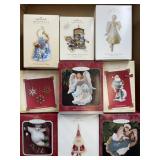 9 keepsake ornaments including coca cola polar