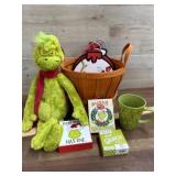 Gringh decoration gift basket