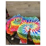 Kids size M  Tie Dye sweat suit