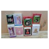 8- Hallmark Barbie ornaments