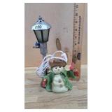 5 inch snowman table light