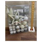100 pc. Assorted size Christmas ornaments