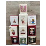 10- Hallmark ornaments Toaster, Mitton and more