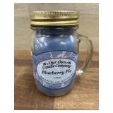 Blueberry Pie jar candle