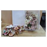 Tote of Christmas decorating picks