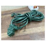 Heavy duty 3 way plug extension cord