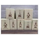 8- Hallmark Toymaker Elves collection figurines