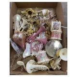 Flat of assorted ornaments