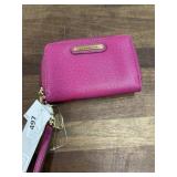 Liz Claiborne pink wristlet