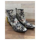 Seven size 11 ladies ankle boots