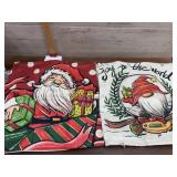 Holiday Pillow Cases - set of 4 - 17" X 17"