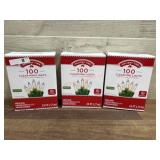 3- Boxes of clear Christmas lights