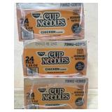 Cup Noodles - 3 boxes pf 24 pack