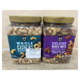 Whole Cashews & Deluxe Mixed Nuts