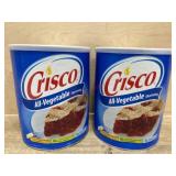 Crisco All Vegetable Shortening- 2 6LB Containers