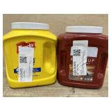 Frenchs Yellow Mustard 6Lb & Ketchup 7Lb