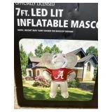 Open box 7ï¿½ inflatable mascot