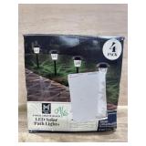 4 pack solar LED lights