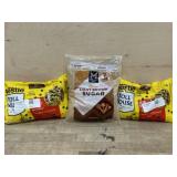7 Lbs Cane Light Brown Sugar & 2 packs Nestle