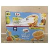 2-16 packs fruit cups