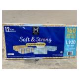 12 flat boxes tissues