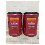 2 Folgers Ground Coffee