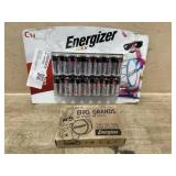 Energizer Max Batteries - C, Energizer AAA