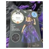Size 4-6 witch costume no hat