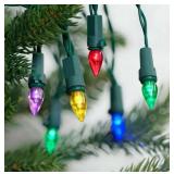 8 function solar c3 lights - multi color - 2