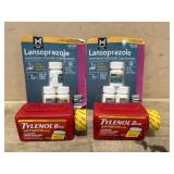 2 Pks Tylenol Arthritis & Lansoprazole 2 Pks