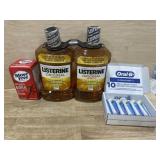 Move free joint health. Listerine. Oral b